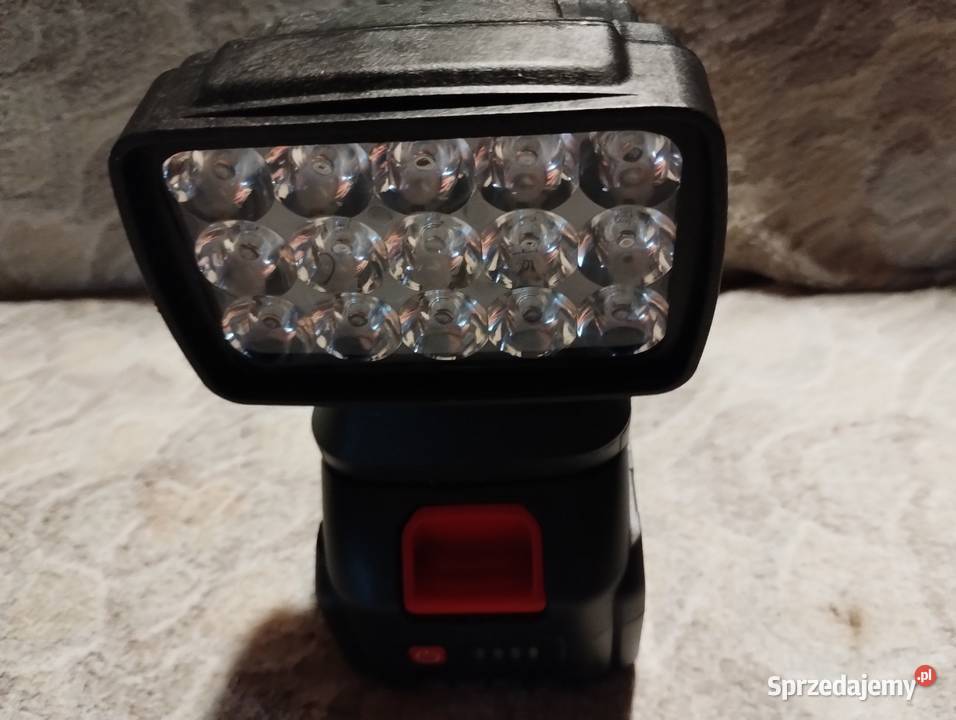 Lampa do Makita do baterii 18v halogen 15 led z Bydgoszcz
