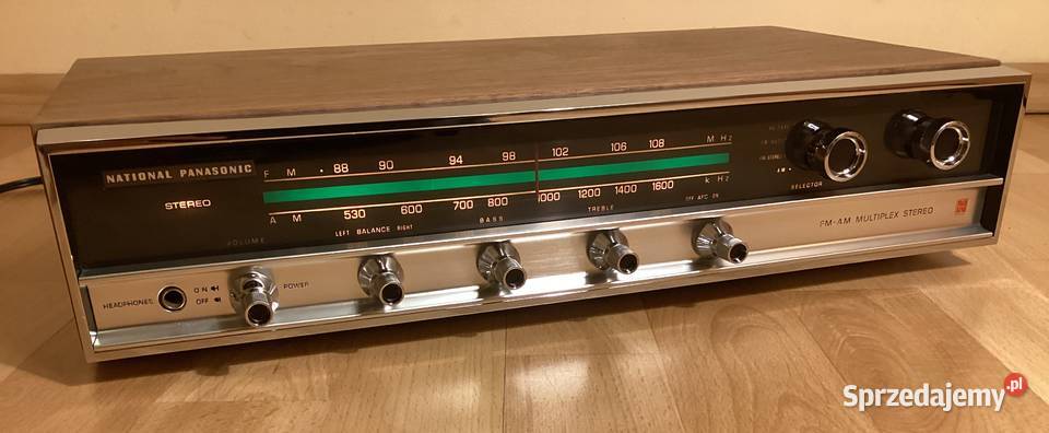 Amplituner Wzmacniacz NATIONAL PANASONIC RE7670B Gdynia