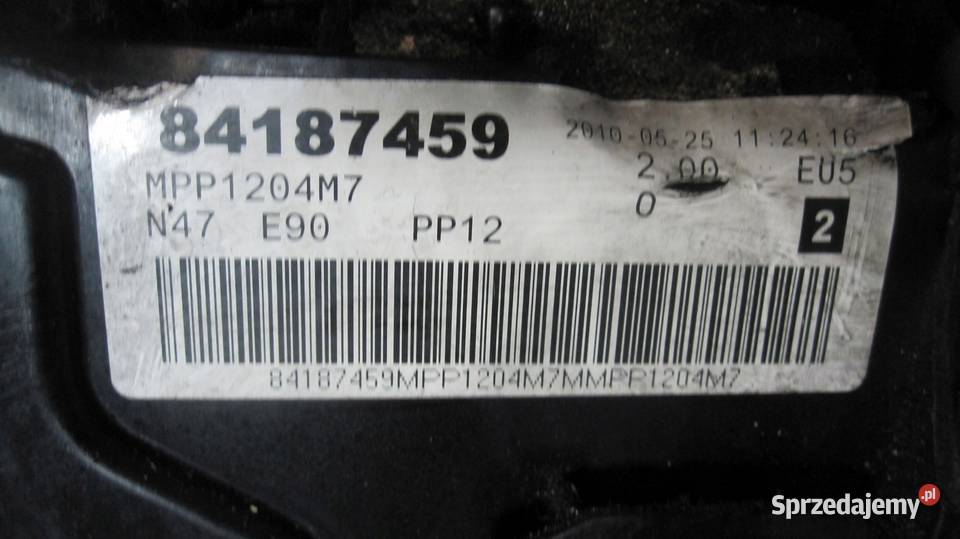 BMW 3 5 X3 X5 20 D N47D20C EURO5 184 158 11r świętokrzyskie