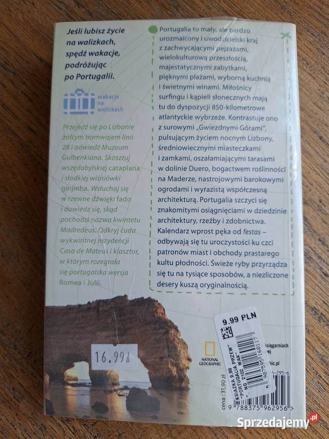 Portugalia przewodnik National Geographic Rok wydania 2009 małopolskie Kraków