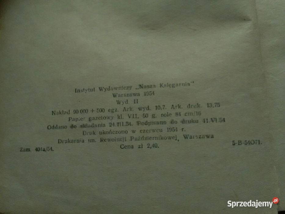 2w1 Dalekie kraje i Tajemnica wojskowa lata 50te Rok wydania 1954 śląskie Dąbrowa Górnicza sprzedam