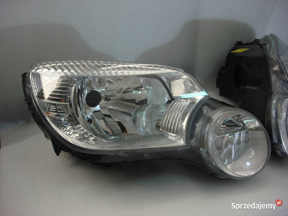 Lampa przednia Skoda YETI lewa prawa reflektor Ostrów Mazowiecka