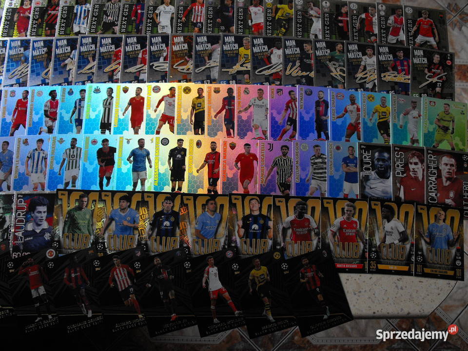 topps Match Attax Champions League 2024 komplet Mykanów