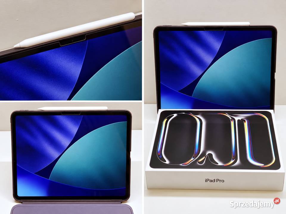 Apple iPad Pro 13 M5 512GB klawiatura ESR nowy 12GB Komputery i Akcesoria