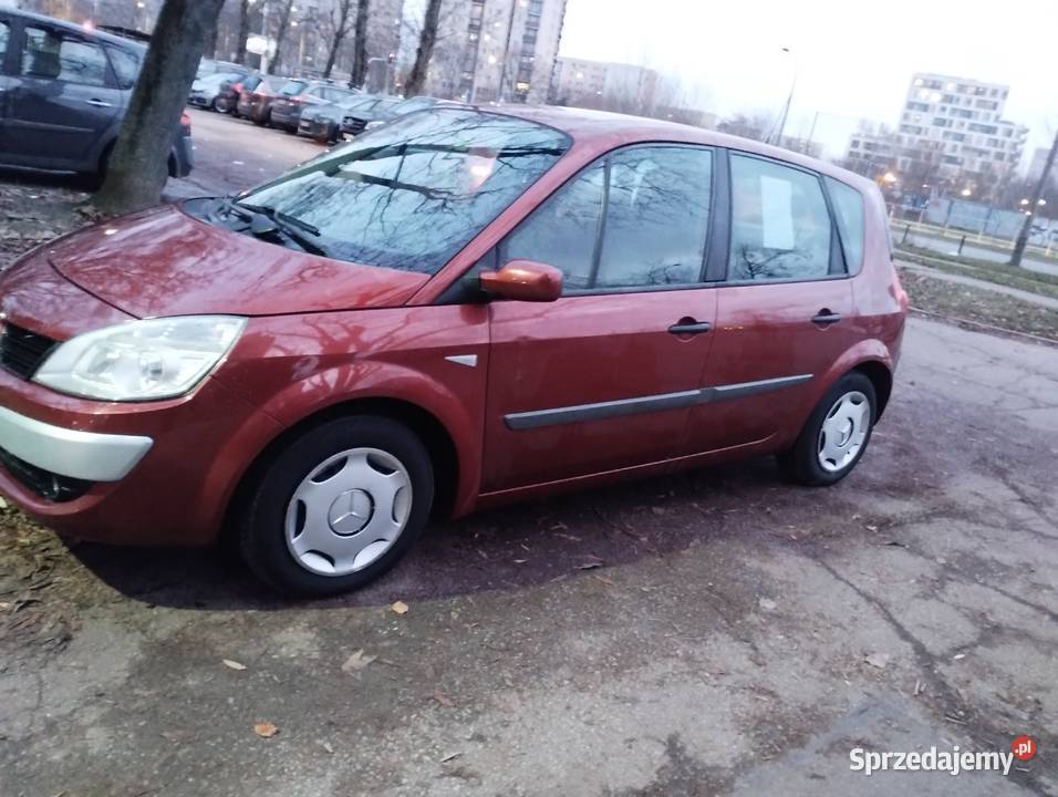 Renault scenic 2 lift2009 r15 dci 100 przebieg mazowieckie Warszawa