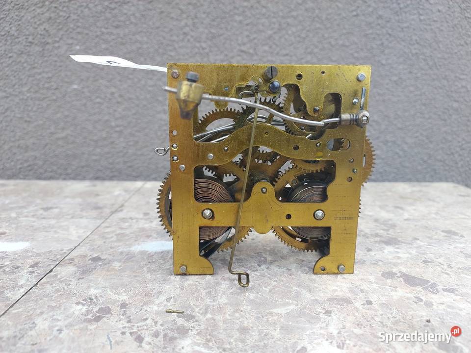 577 Mechanizm starego zegara miniatury Junghans pomorskie Tczew