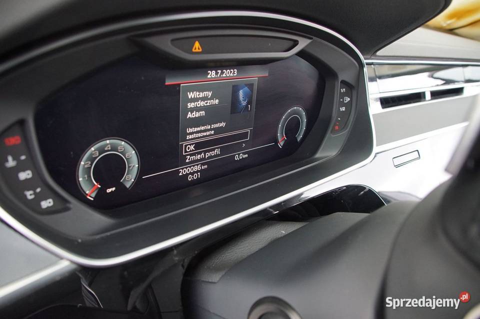 LICZNIK ZEGAR AUDI A8 L D5 4N 4N0920790D Lipno