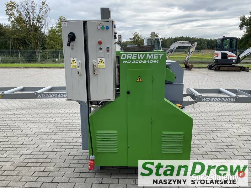 WIELOPIŁA Dwu wałowa DrewMET WD200240M 2x22kW Mojusz sprzedam