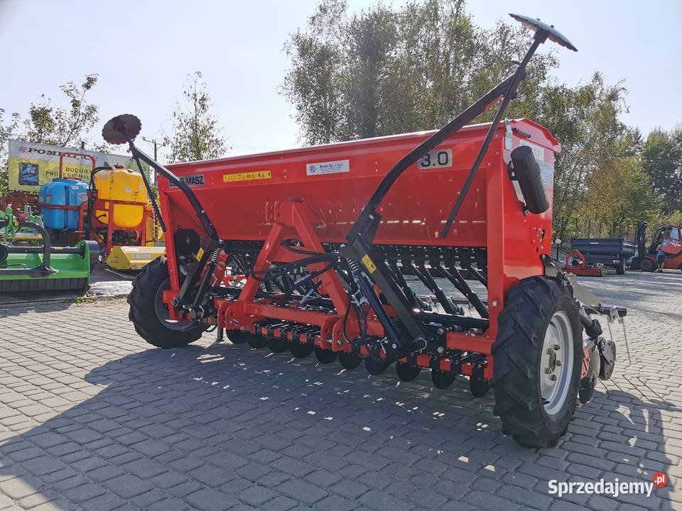 Siewnik zbożowy 25273 stopkowy 2talerzowy Jasło sprzedam