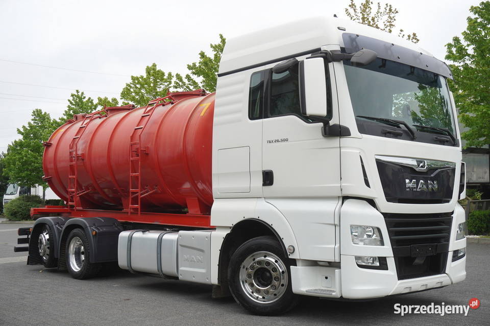 MAN TGX 26500 NOWA Beczka do nieczystości Stal tempomat Cysterny Kraków