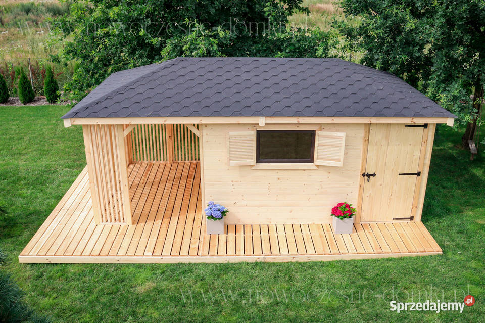 Domek narzędziowy Letniskowy Altana 4x6 Szczecin