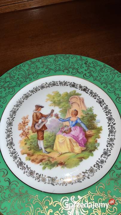 Patera Syg PP Ze sceną Miłości wiedeńskiej 125 Gdańsk