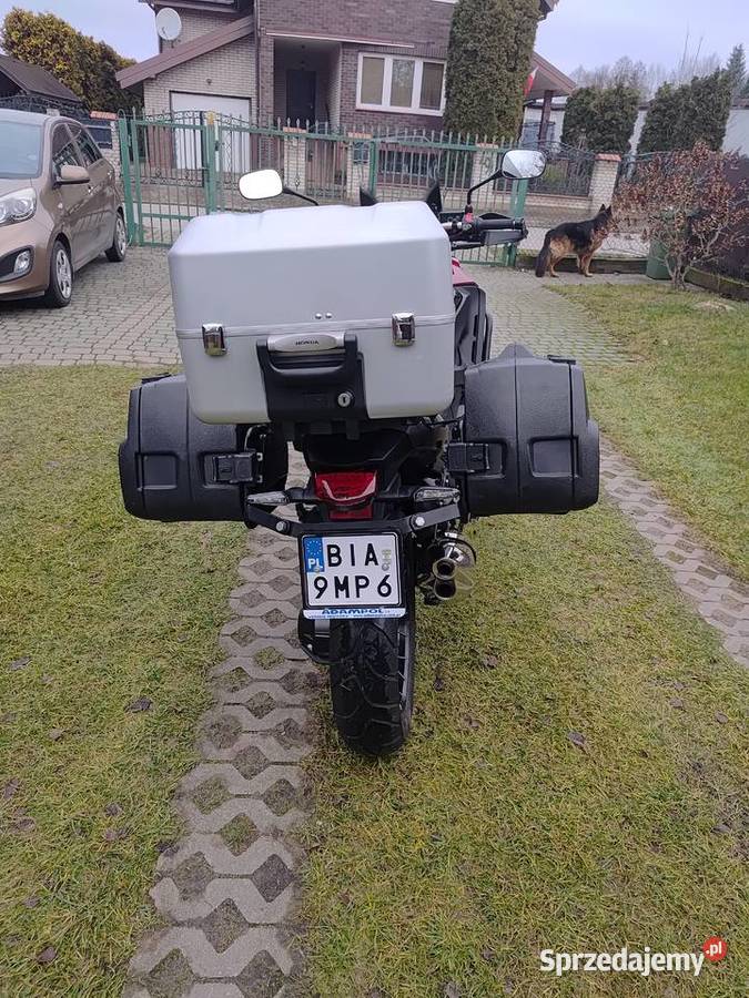 Honda VFR1200x Crosstourer DCT 8600 bagażnik podlaskie Wasilków