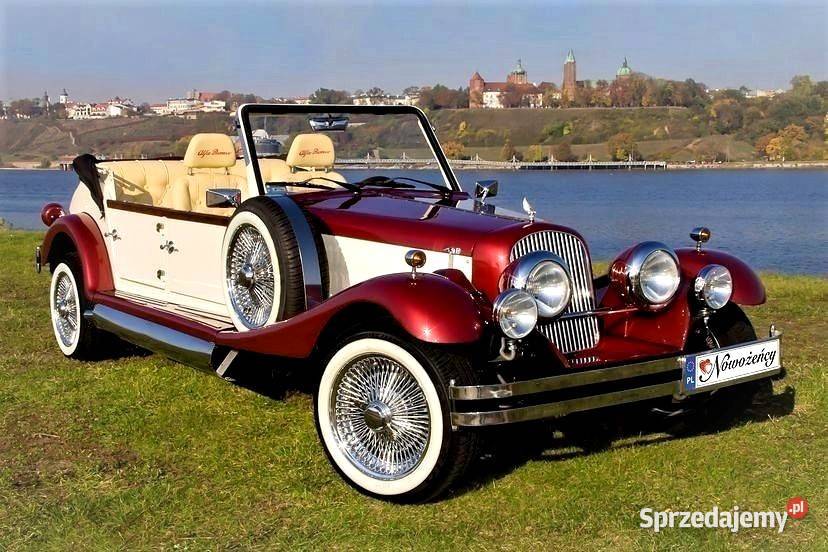 RETRO Kabriolet do ślubu Zabytkowy samochód na Wynajem pojazdów Sokołów Podlaski