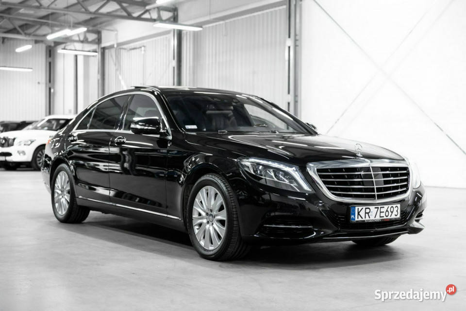 Mercedes S 500 4Matic Long 4.7 V8 455 KM. Salon PL. Head Up, Noktowizor. 6…