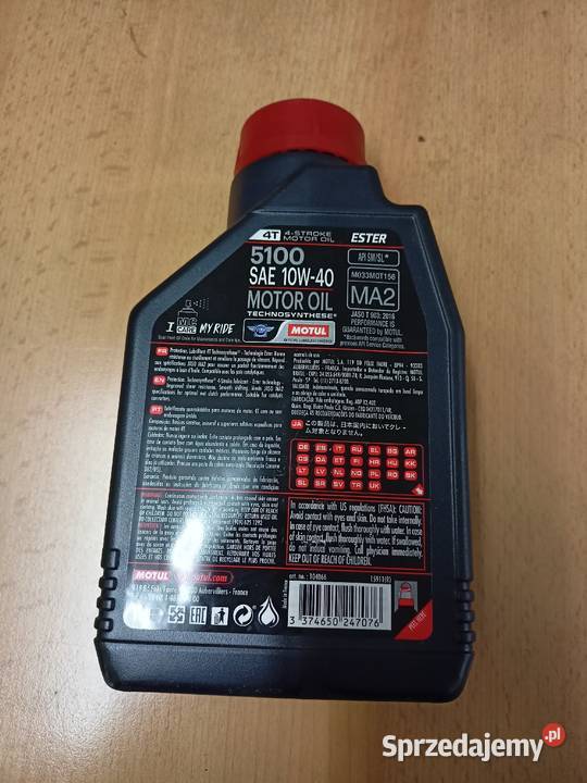 Olej MOTUL 5100 10W40 4T