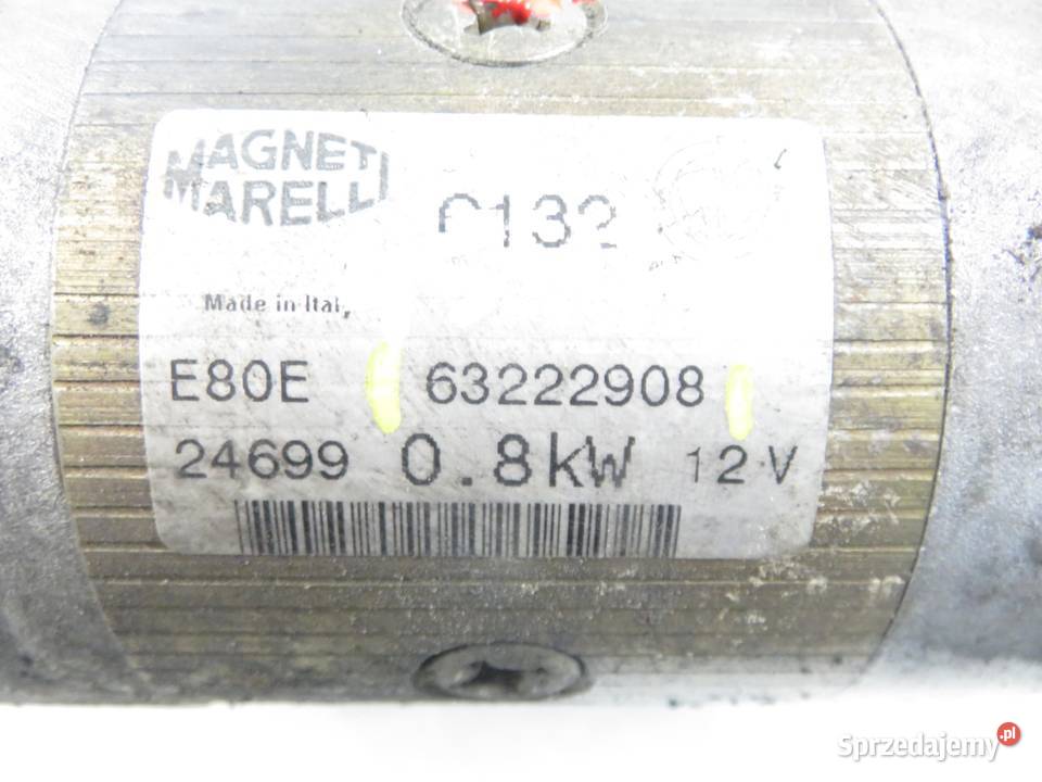 ROZRUSZNIK FIAT SEICENTO 09 900 63222908 osobowe