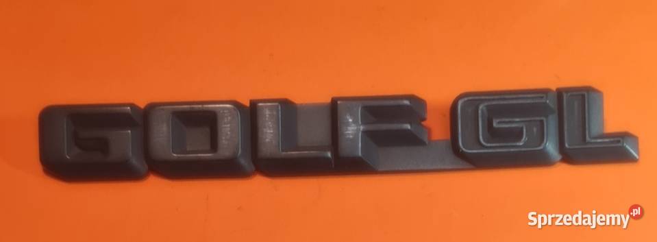 VW GOLF II EMBLEMAT 191853687B Tomaszów Lubelski