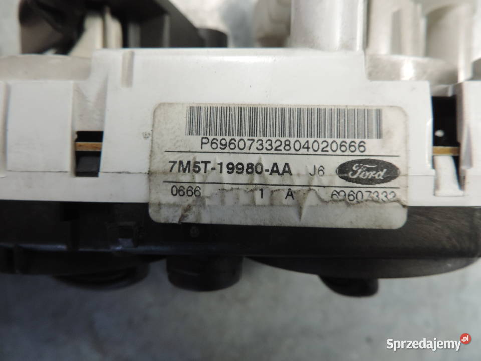 PANEL KLIMATYZACJI 7M5T19980AA FORD FOCUS MK2