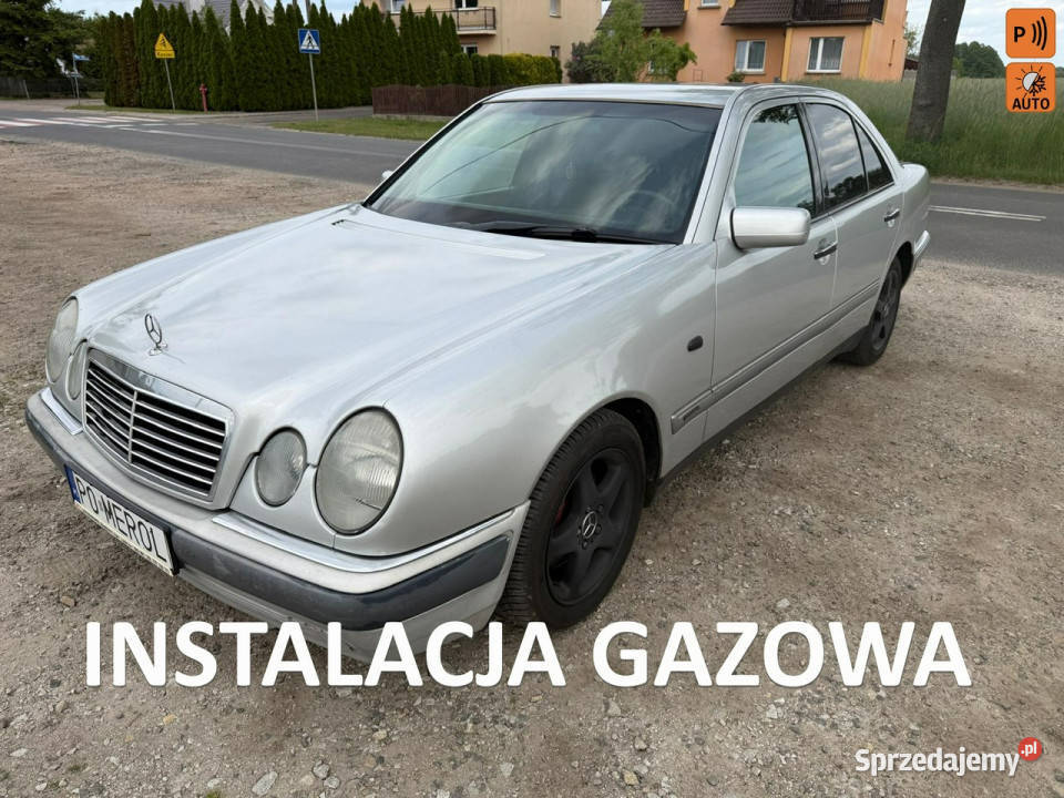 Mercedes E 200 gaz LPG zarejestrowany W210 Zbąszyń