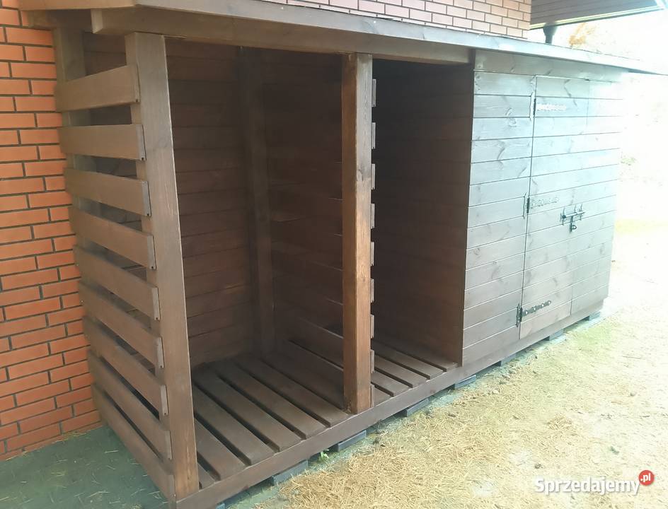 Drewutnia na drewno z pomieszczeniem Olsztyn