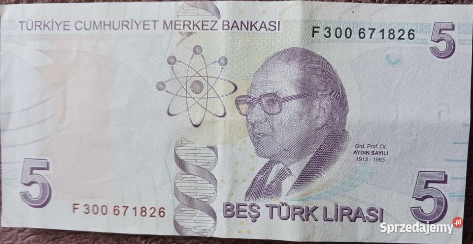 5 Lira Turcja 2009 r Konin