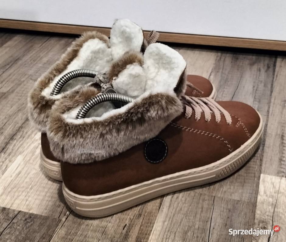 Buty Botki ocieplane Rieker 38