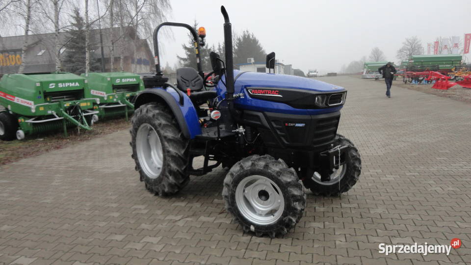 Ciągnik Farmtrac 6050E V NETS 4x4 50 Farmtrak Zaczep dolny Łódź