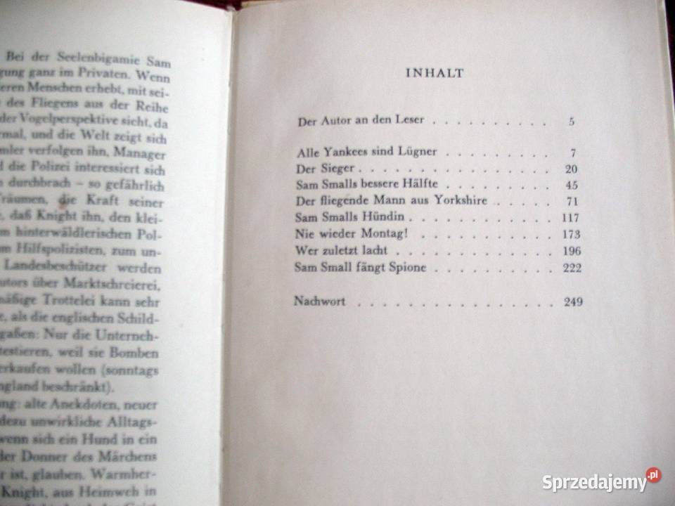 Sam Small fliegt wieder Eric Knight stara Siedlce