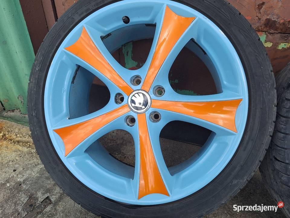 Alufelgi 5x112 18 ET45 VW Seat Skoda Audi kujawsko-pomorskie Choceń