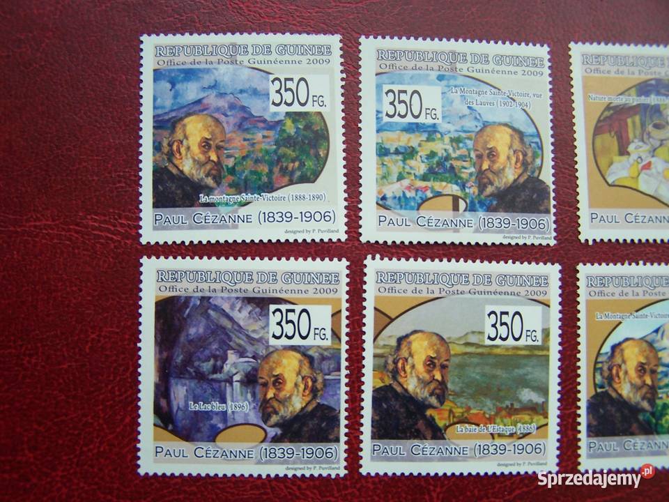 Gwinea 2009 MNH Sztuka Malarstwo Paul Cezanne