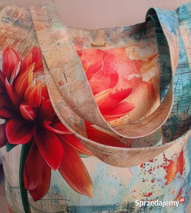 Handmade wodoodporna torba shopper produkt Bydgoszcz