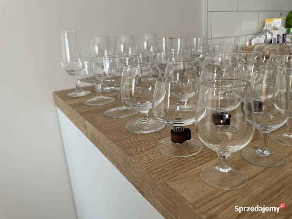 szkło kieliszki do alkoholi PRL pomorskie