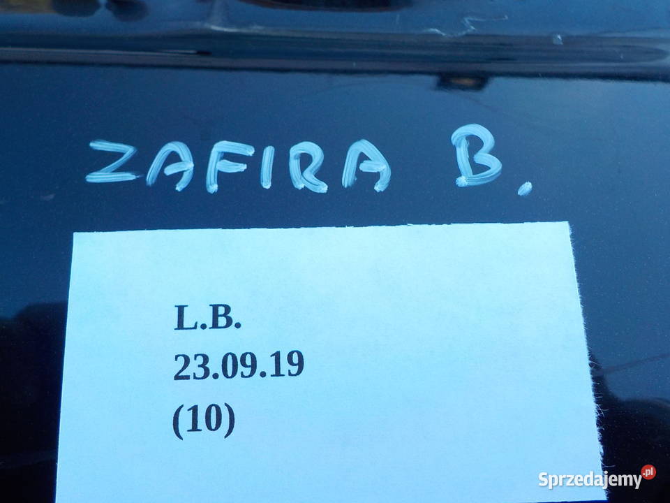 DRZWI TYLNE PRAWE TYŁ PRAWY OPEL ZAFIRA B II Karoseria