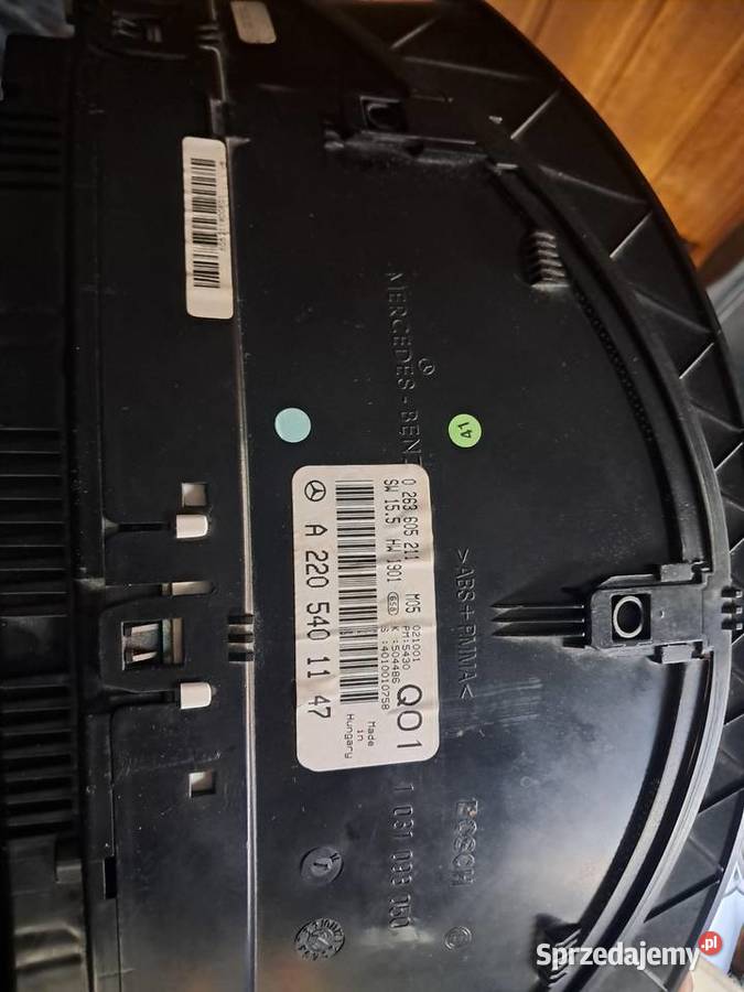 Mercedes w215 w220 zegary licznik