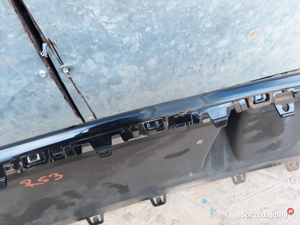 AUDI A3 RS3 8Y DYFUZOR SPOILER ZDERZAKA TYŁ listwy na zderzak Międzychód sprzedam