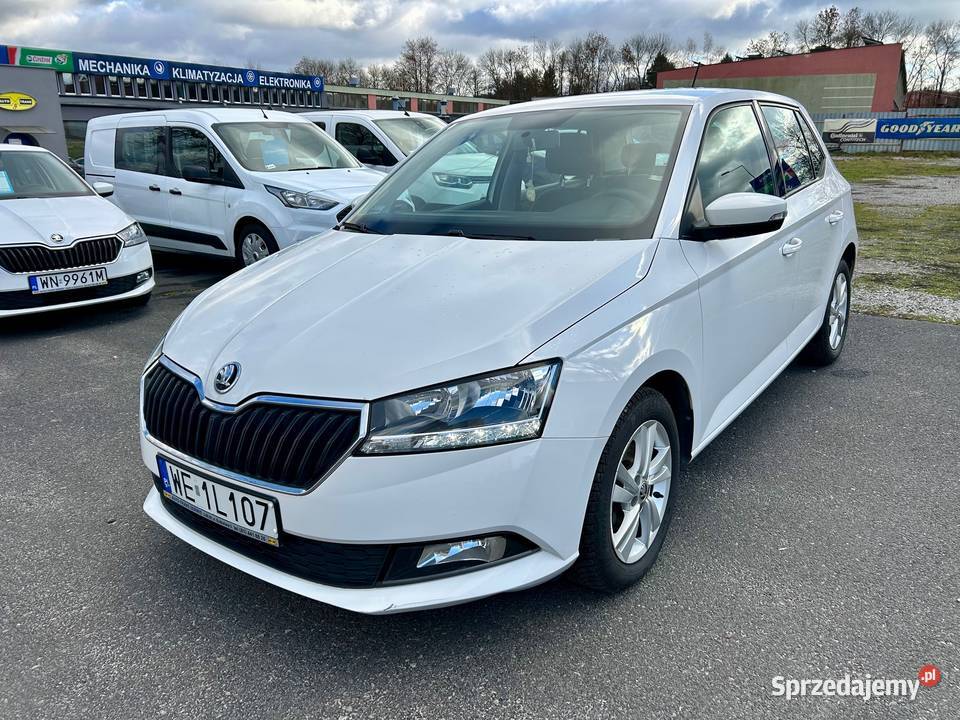 Skoda Fabia 2020 10 MPI gaz LPG Klimatyzacja 4/5 Lublin
