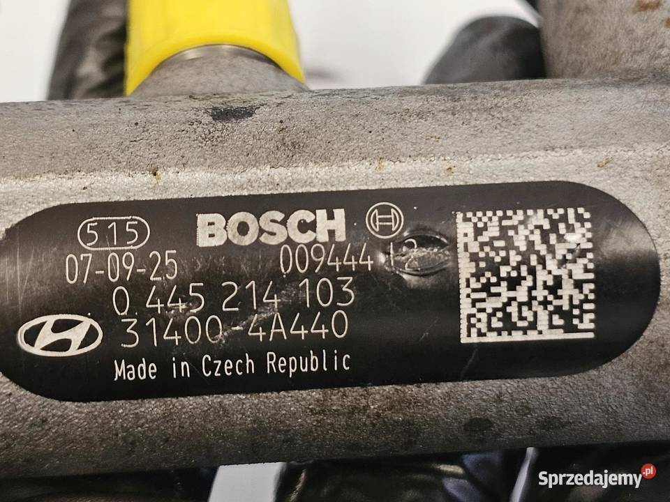 KIA SORENTO 25 CRDI D4CB 170 09r listwa Układ paliwowy