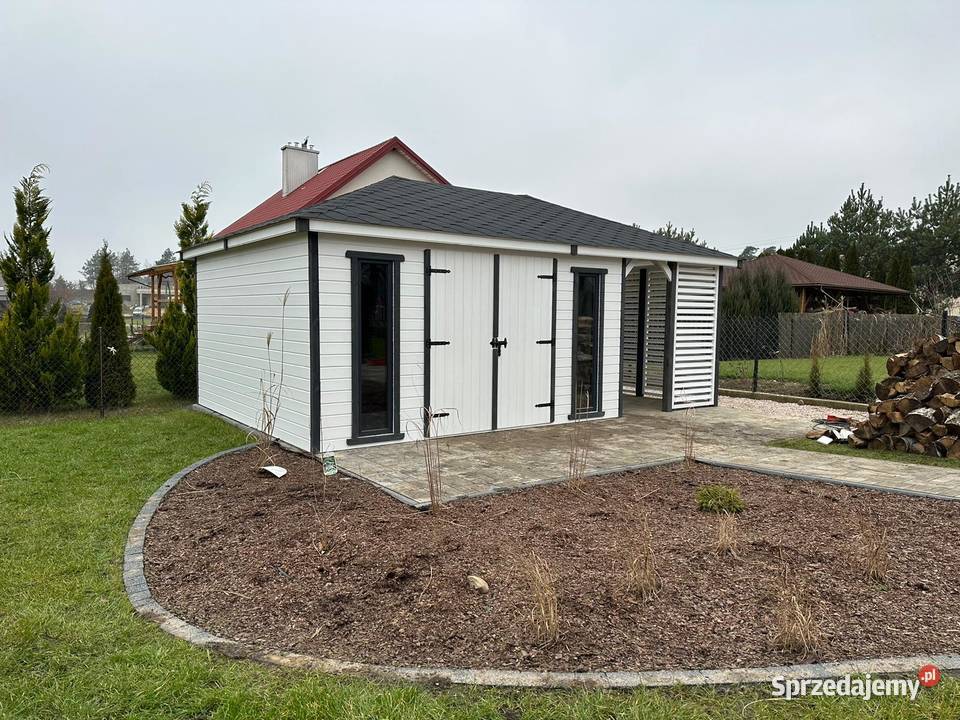 Domek narzędziowy 4x6 Altana ogrodowa Drewutnia