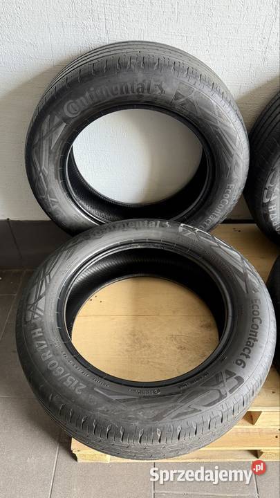 Komplet opon letnich Continental Ecocontact 6 Pielgrzymka
