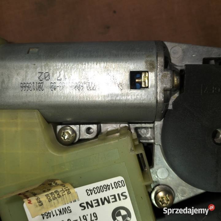 Szyberdach BMW E65 E66 Sprawny Idealny stan Szyby Poręba