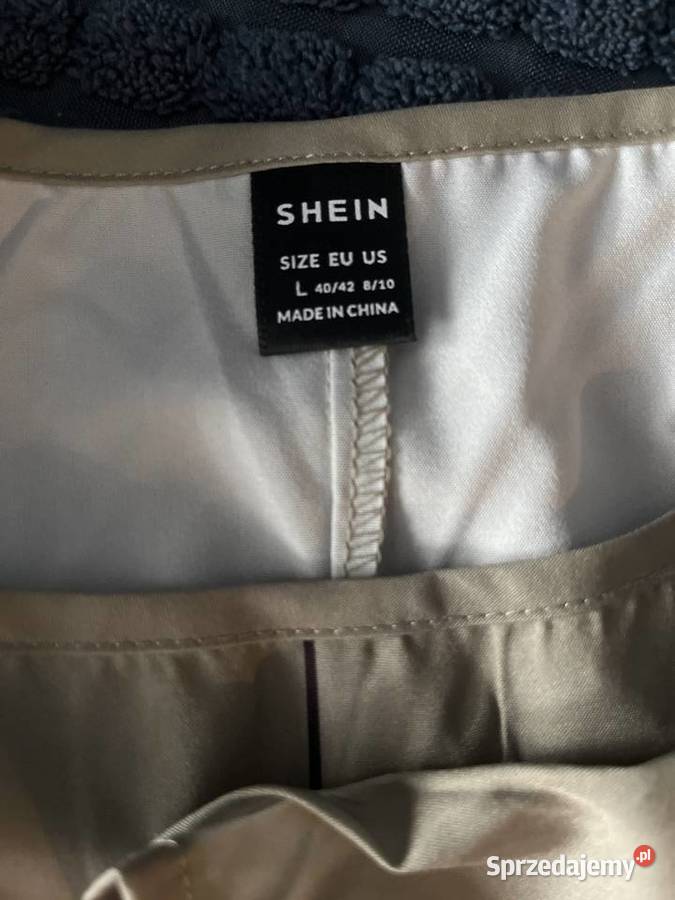 Shein sukienka luźny fason modny wzór pióra nowa Spódnice i sukienki Choszczno sprzedam