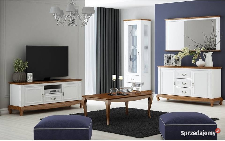 Szafka RTV komoda z szufladami klasyczna Kashmir Poznań