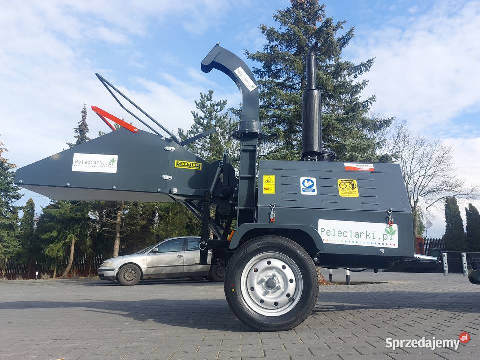 RĘBAK Spalinowy silnikowy Mobilny Przyczepka 50 Zrębice