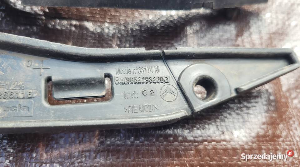 MOCOWANIE ŚLIZG ZDERZAKA LEWY TYL TYLNY CITROEN śląskie Ruda Śląska