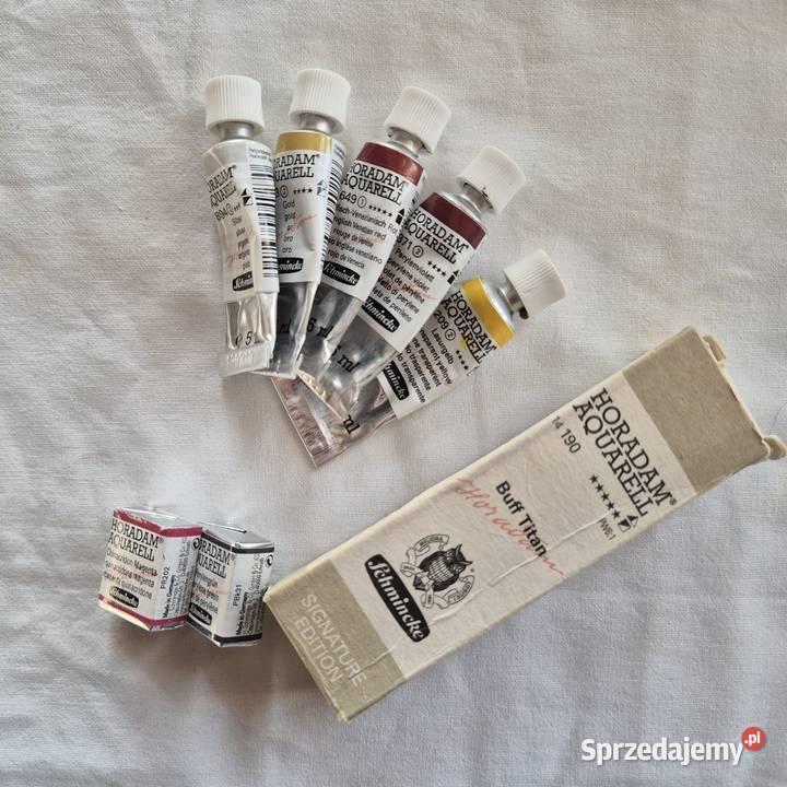 Schmincke Horadam 6 tubek 2 półkostki 1 box Brzesko