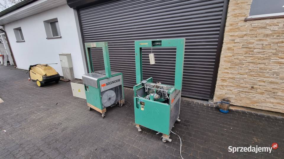 Wiązarka wąskotaśmowa paskarka Signode KRS E100 Karsin