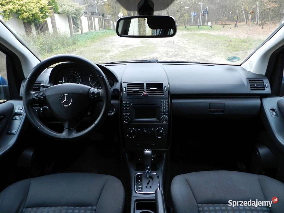 MercedesBenz Klasa A W169 Piękny AUTOMAT 17 niebieski Puszczykowo