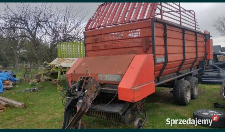 Części przyczepa samozbierająca Fahr F390 Claas Leśna Rzeka