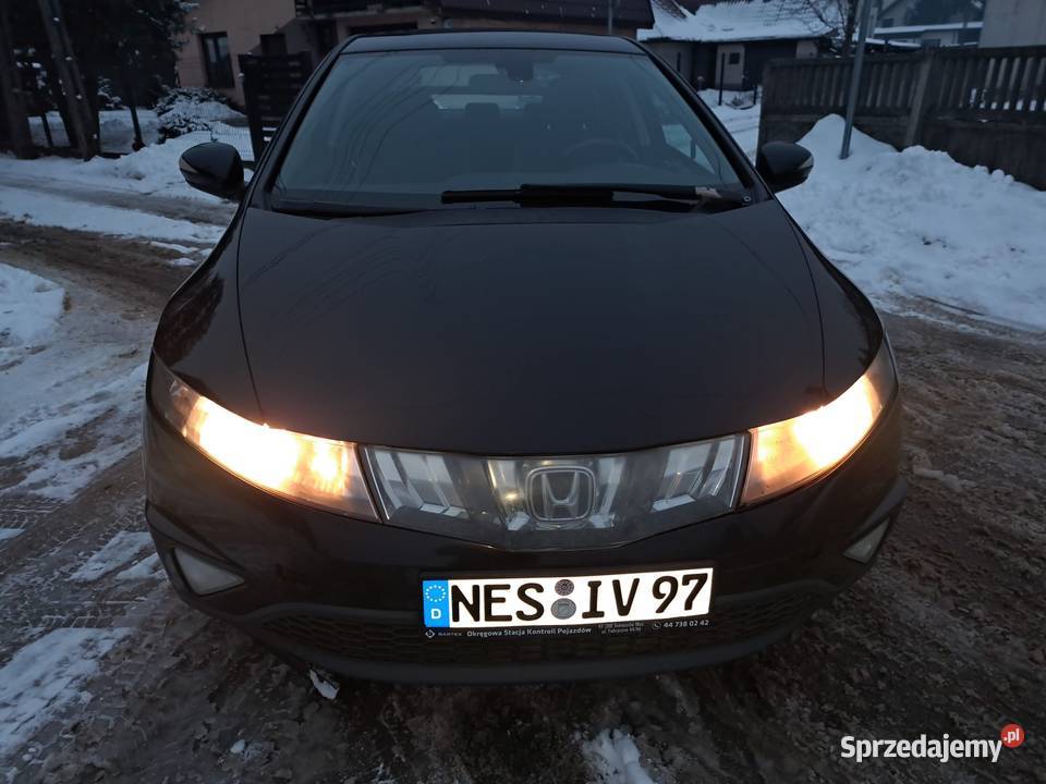 Honda Civic UFO 14 benzyna 2007r sprowadzona manualna Tomaszów Mazowiecki